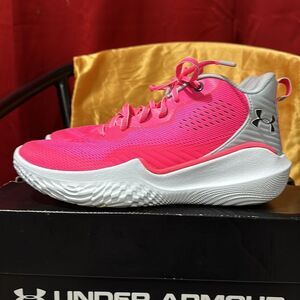 Pink Under Armour shoes